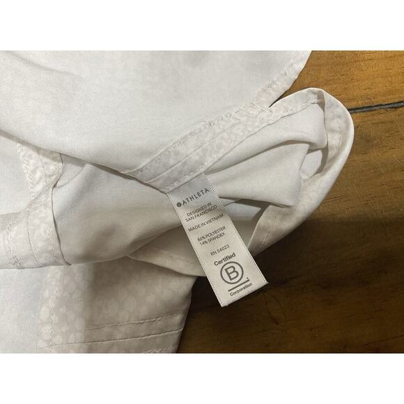 Athleta Womens Zephyr Tank Top Size XS Crew Neck Sleeveless Snake Print Gym - Picture 8 of 9